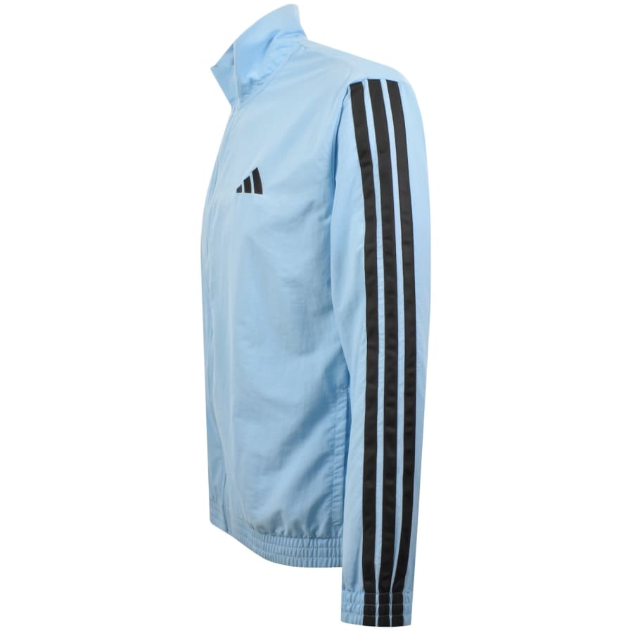 adidas Sportswear 3 Stripe Track Top Blue | Mainline Menswear gb